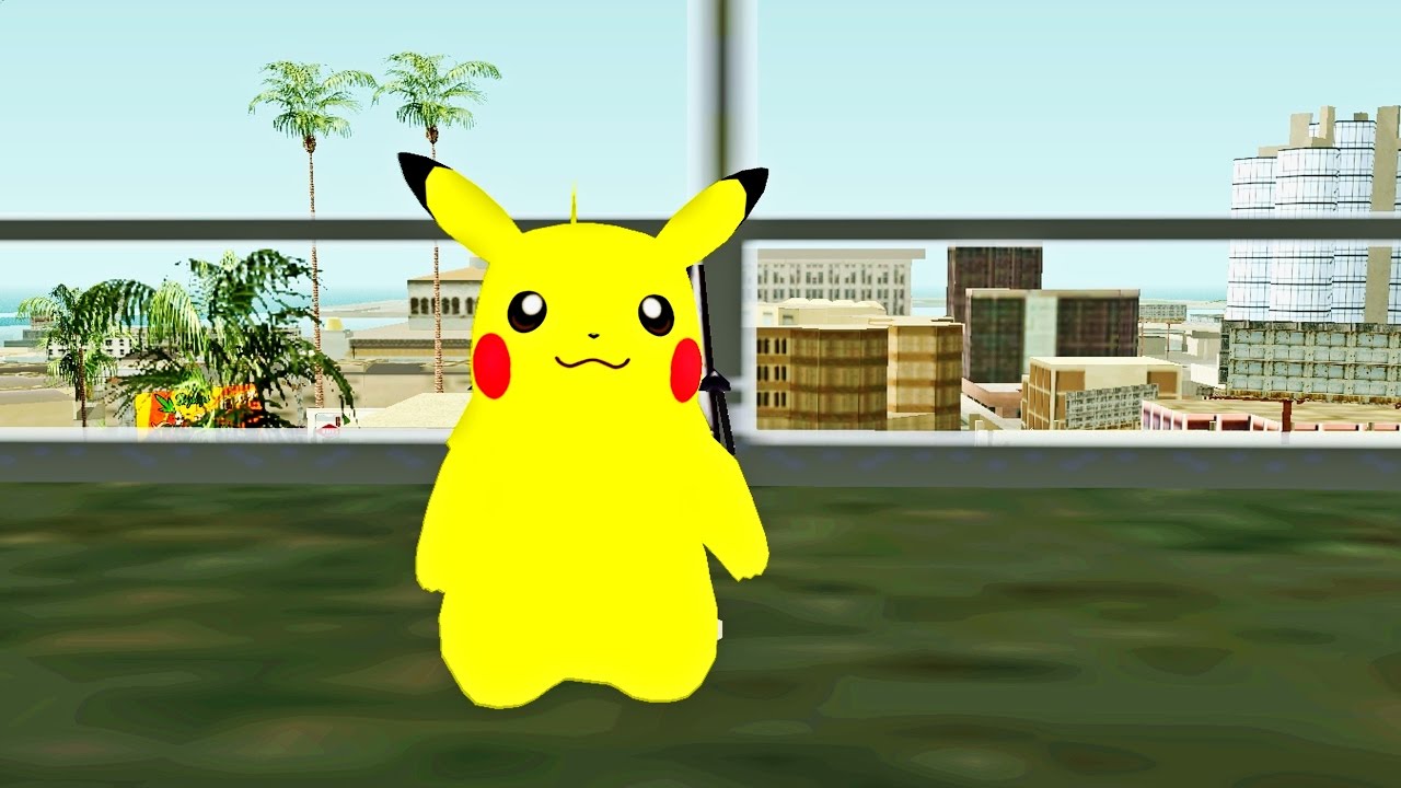 RAZONES PARA ODIAR A PIKACHU | Gta San Andreas (Loquendo)