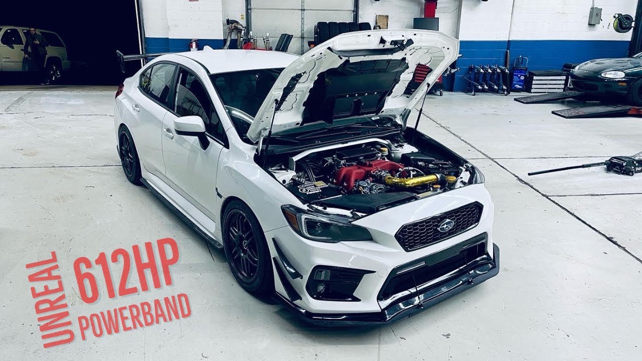 612 HP First DRIVE in the 2.0L WRX with Garrett G25-660 | testing rolling anti-lag