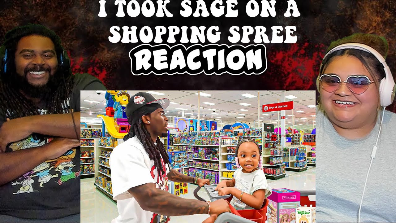 Kai Cenat - I Took Sage On A Shopping Spree | REACTION