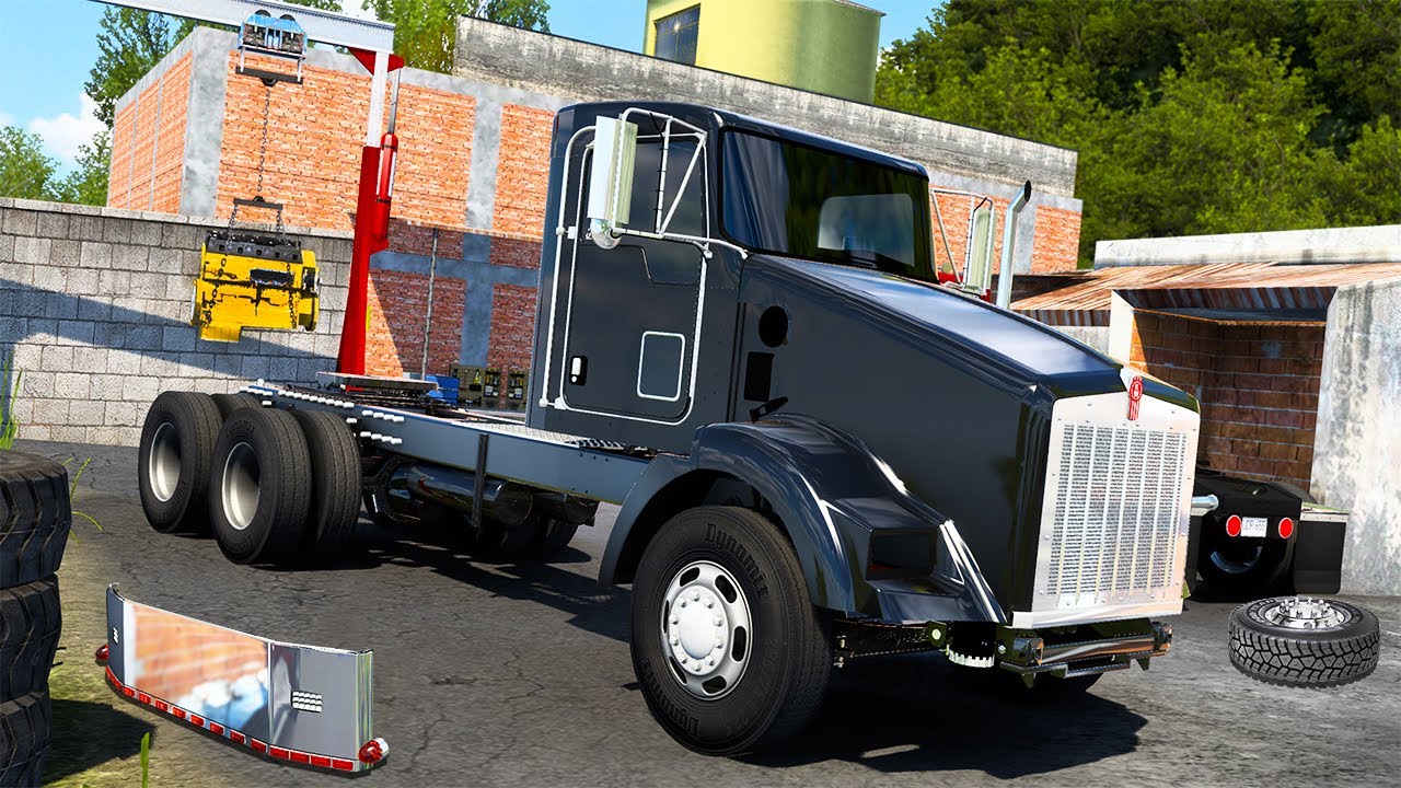 Personalización Kenworth T800 DESDE CERO instalar lujos | American Truck Simulator