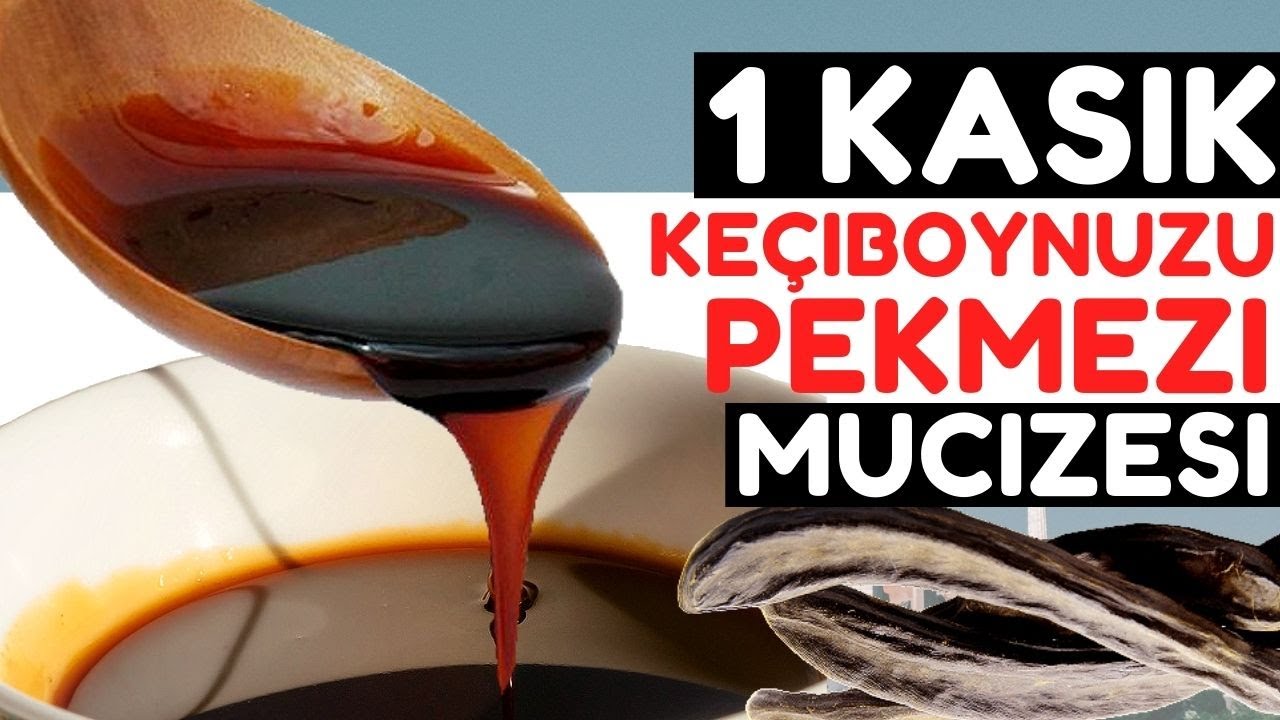 1 Kaşık Ke&ccedil;iboynuzu Pekmezi V&uuml;cudunuza Bunları Yapıyor | Ke&ccedil;iboynuzu Pekmezinin Faydaları Nelerdir?