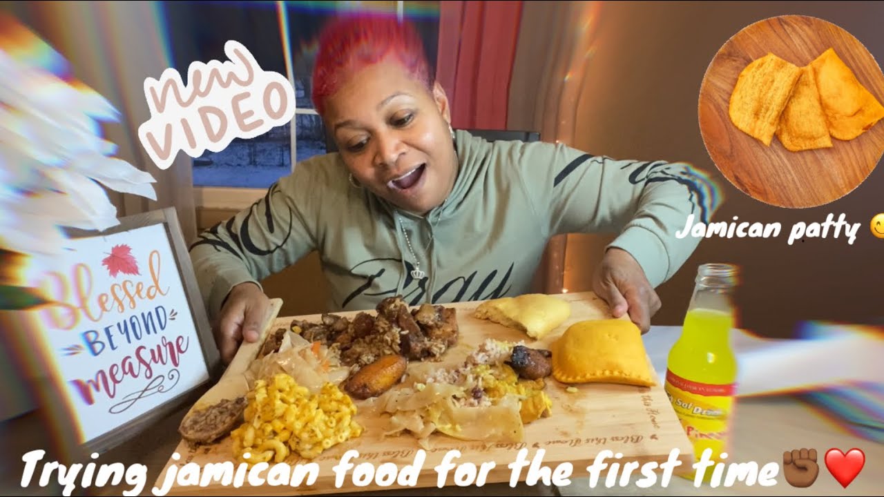Trying Jamaican food for the first time😋(new restaurant 🤗)!!! TEBO’S