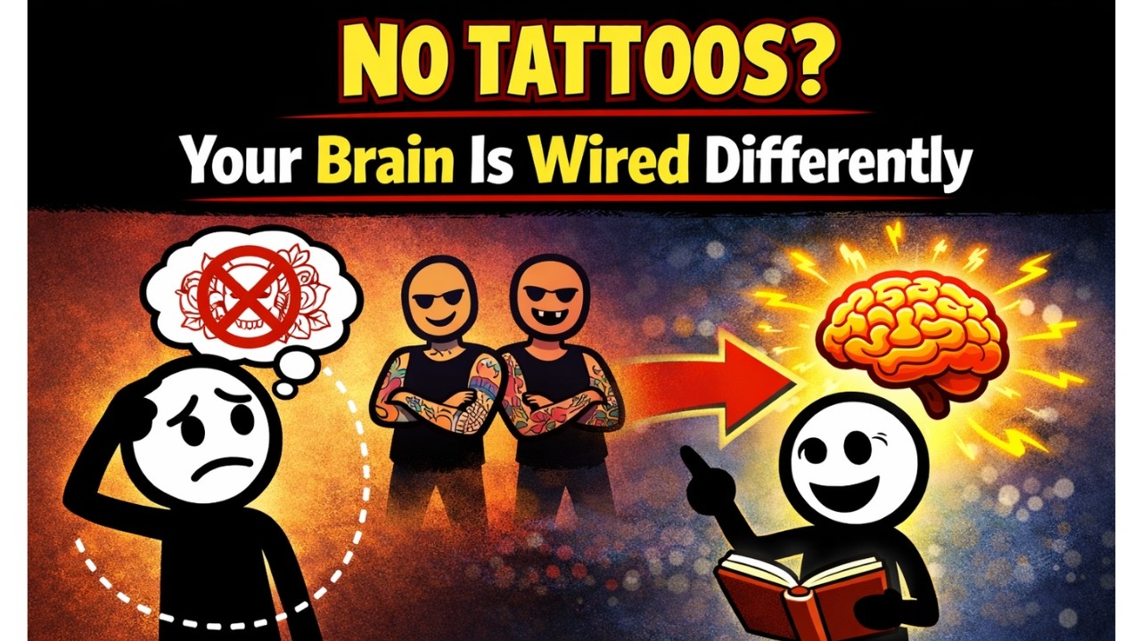 The Psychology of People Who Don't Get Tattoos — What Your Brain Is Actually Telling You