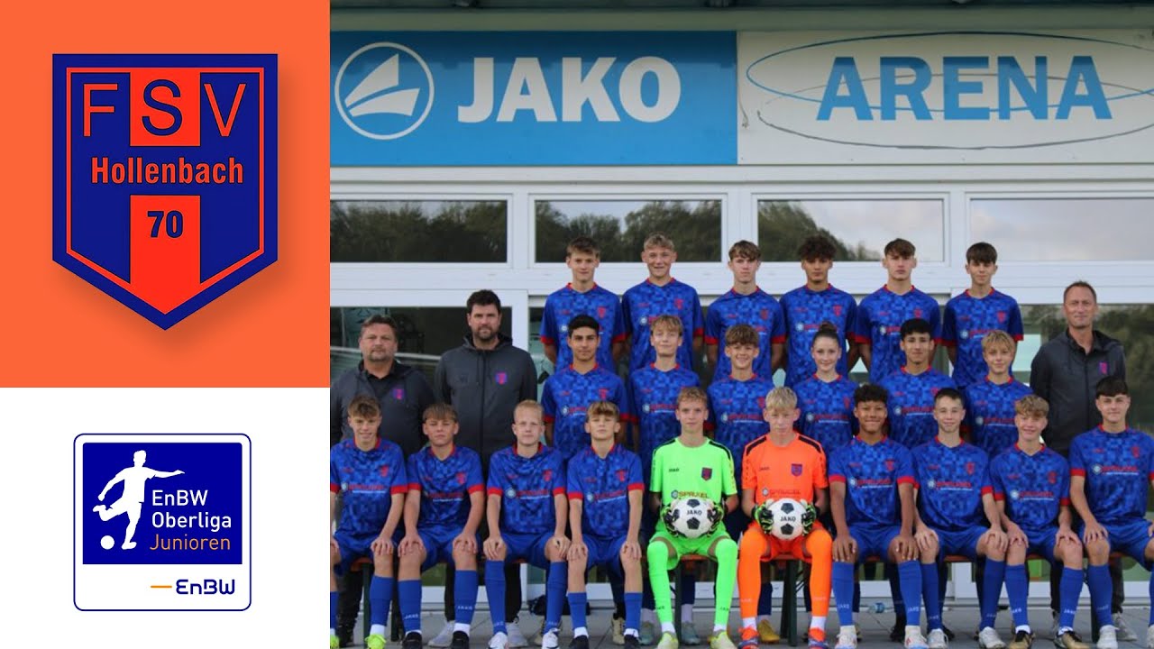 EnBW-Oberliga Spielerportraits FSV Hollenbach C-Junioren 2024/25