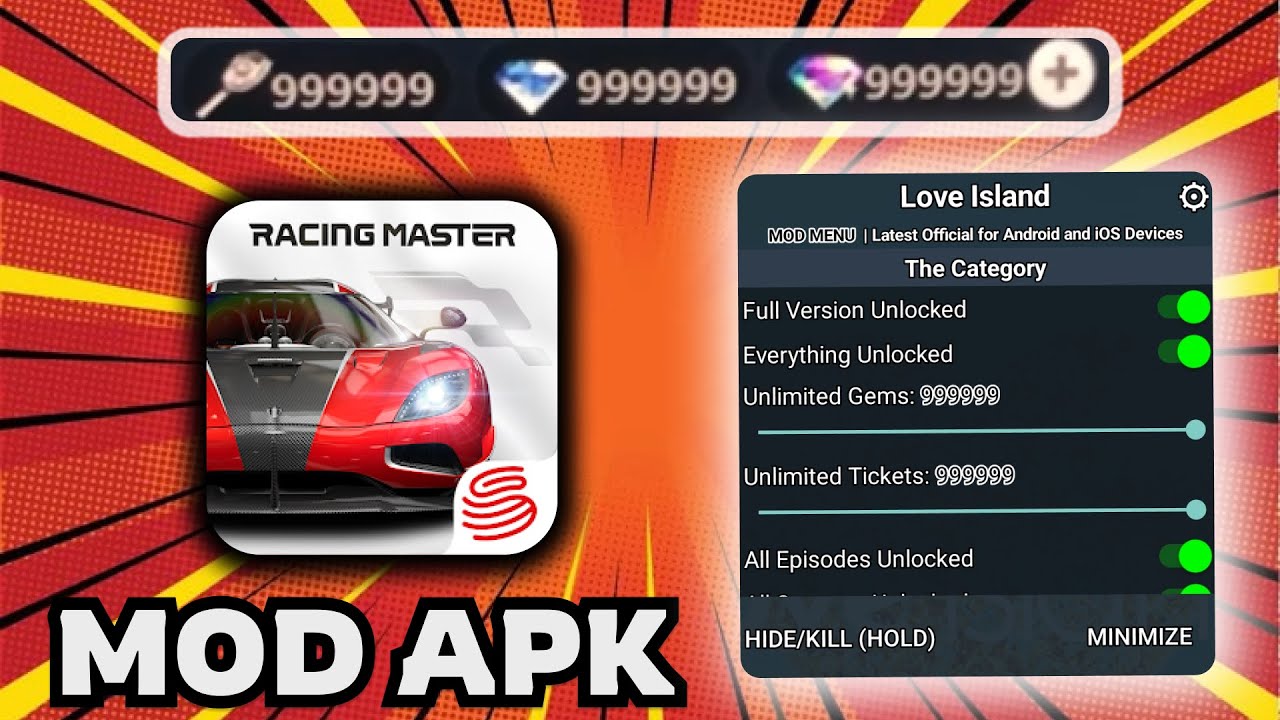 Racing Master Hack 2026 &ndash; Unlimited Gems Mod APK for iOS & Android