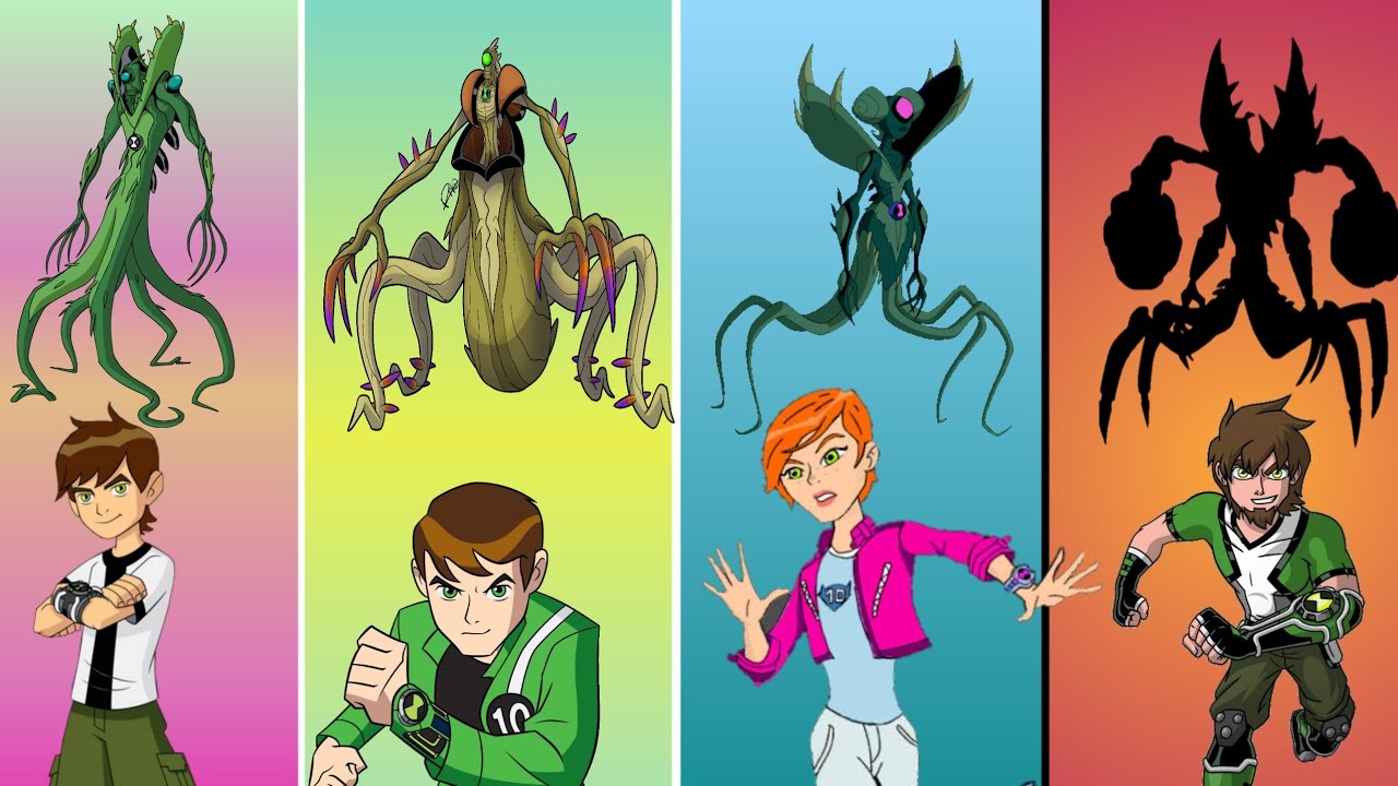 Wildvine alternative forms | Ben 10 digital art