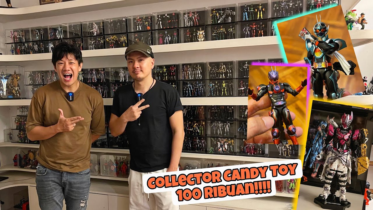 SUPER UNIK!! INTIP RUMAH KOLEKTOR CANDY TOYS 100 RIBUAN!! KOLEKTOR MAINAN VINTAGE TERBAIK SIH INI!!