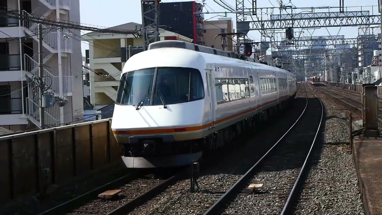 東武鉄道ラッピング車を狙って今里で近鉄電車ウォッチング