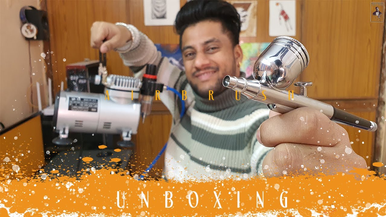 Airbrush: An Unboxing📦 (Hindi)