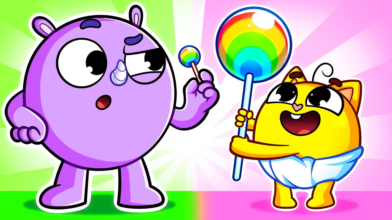 Big Or Small ❓ Opposite Siblings Song | Funny Kids Songs And Nursery Rhymes