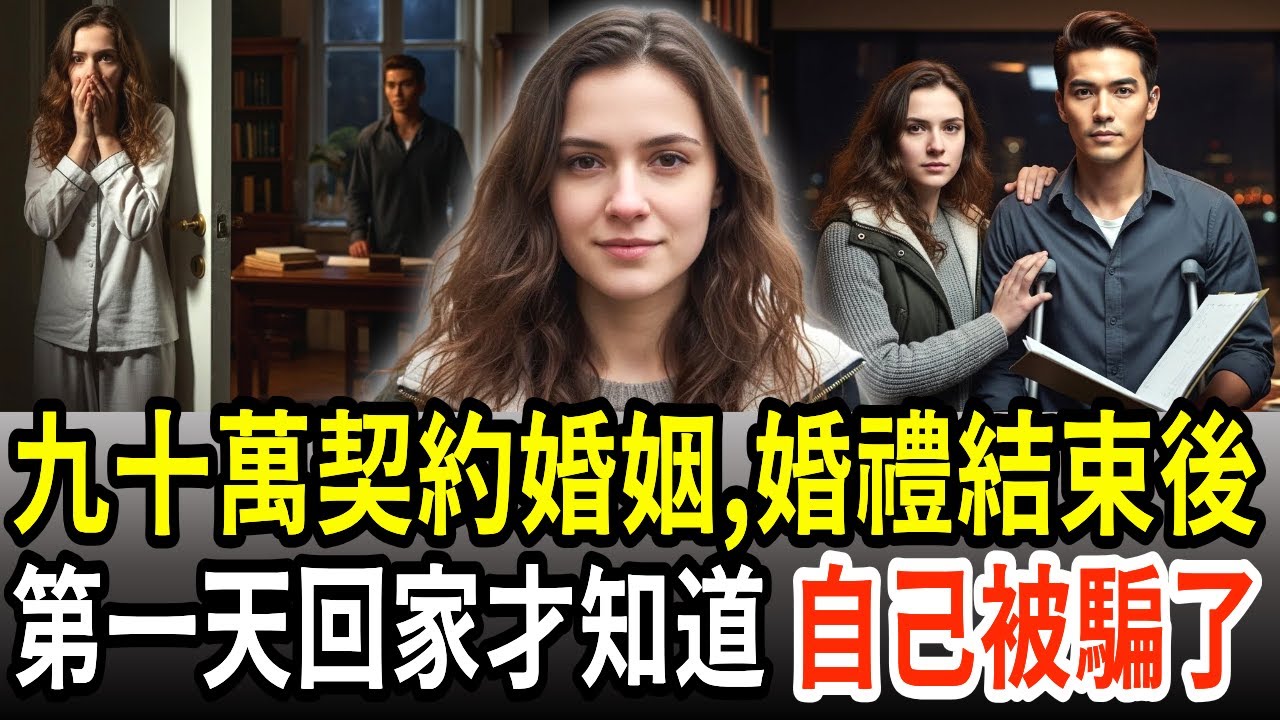 困境烏克蘭女子的九十萬契約婚姻!婚禮首日看到書房裡的台灣丈夫,才發現被騙了