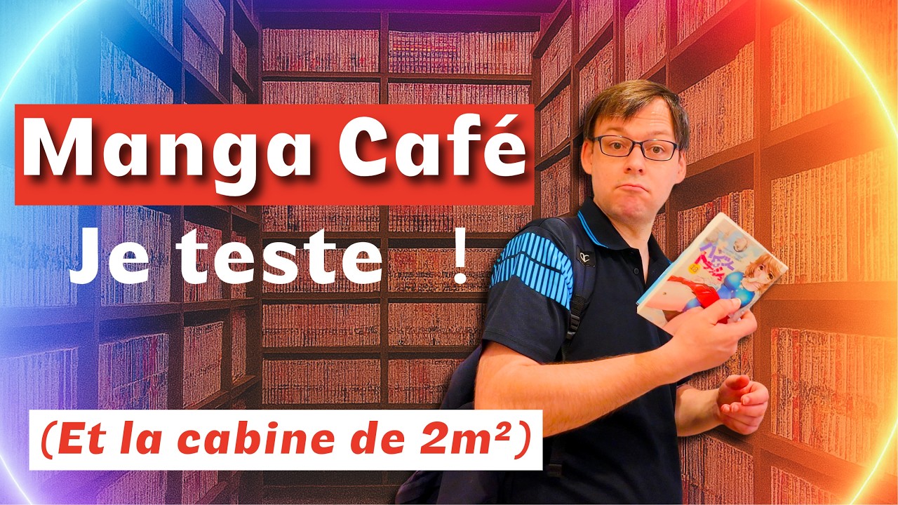 JAPON: J’ai testé un manga café au Japon (et j’ai failli y rester !) #mangacafe  2025