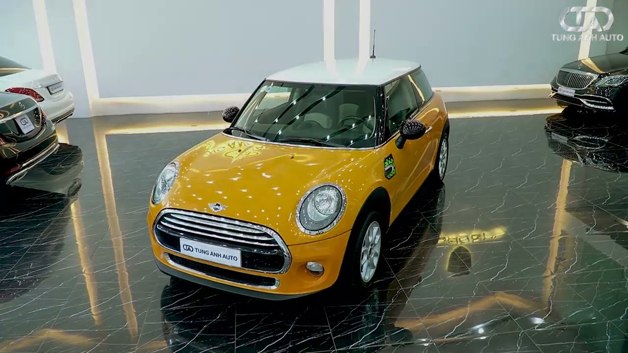 Mini Cooper m&agrave;u v&agrave;ng cực xinh sx  2014 gi&aacute; chỉ 8xx