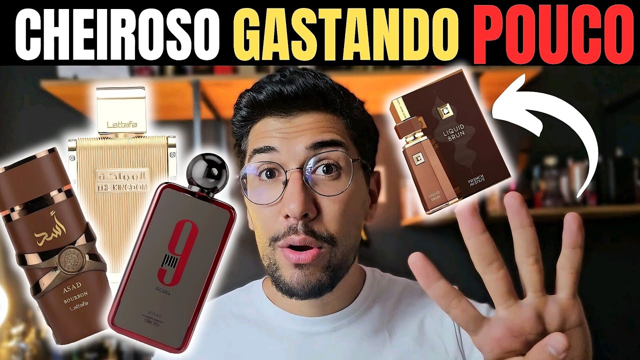 COMPREI  OS 4 PERFUMES ÁRABES MASCULINOS MAIS FALADOS DO MOMENTO