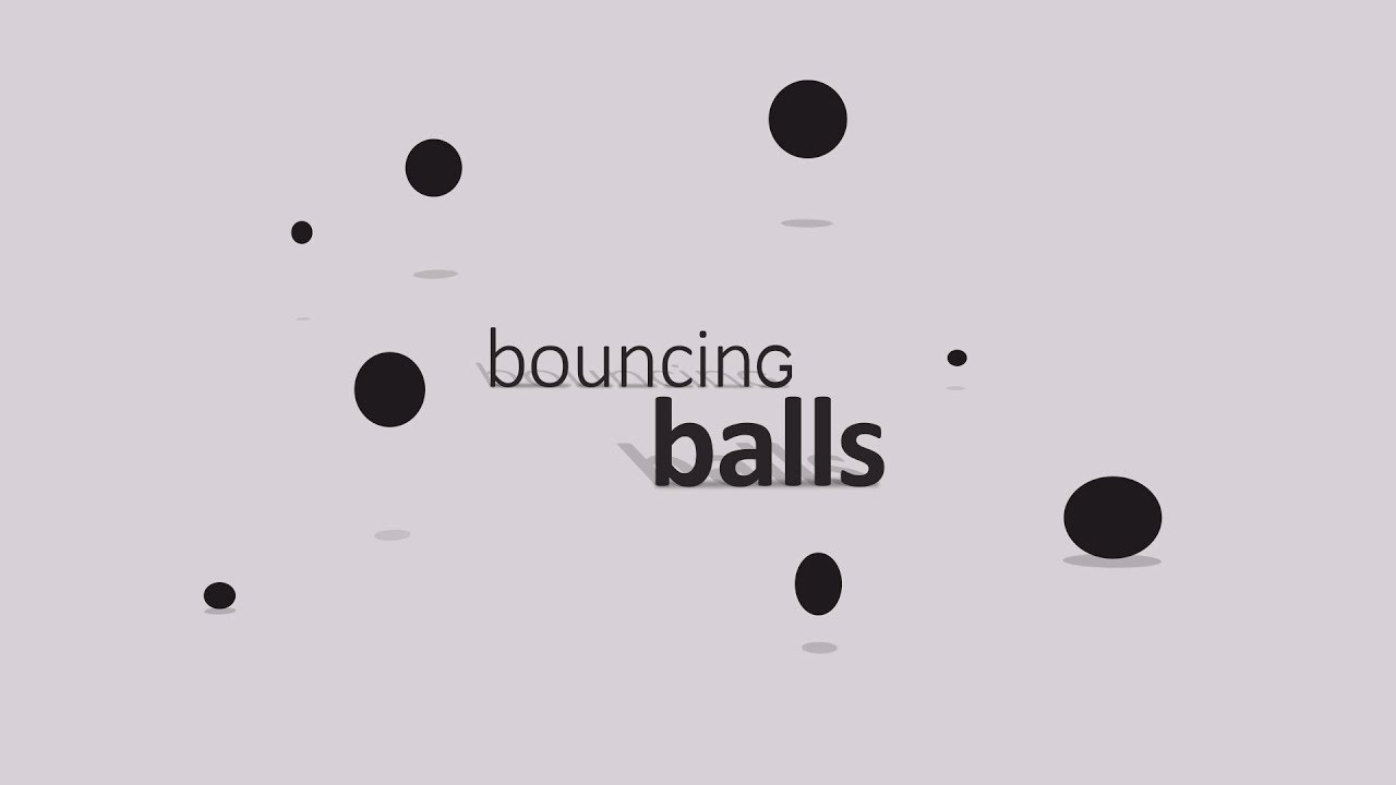 Apple animation tutorial - Bouncing balls / Intention part 8