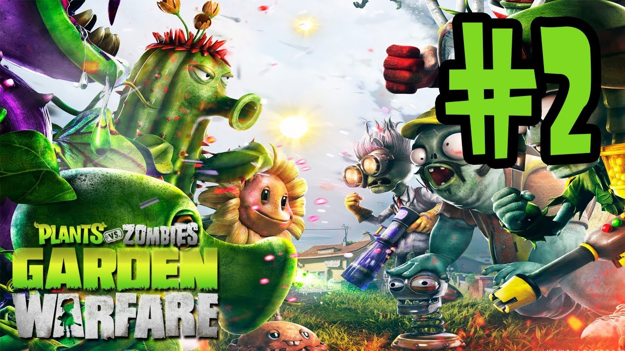 Plants VS Zombies Garden Warfare Gameplay Walkthrough Part 2 - Chomper & Sunflower Xbox One