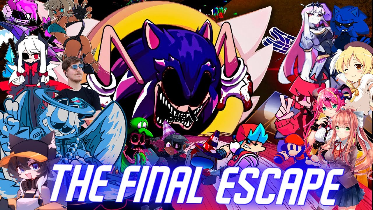 Final Escape Kirbo Mix but Different Characters Sing It  (FNF Final Escape KB but Everyone Sings It)