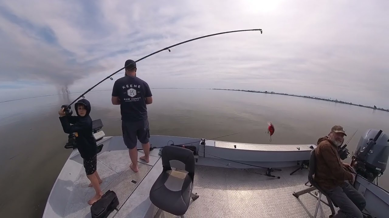Fishing the CA Delta Franks Track 2025