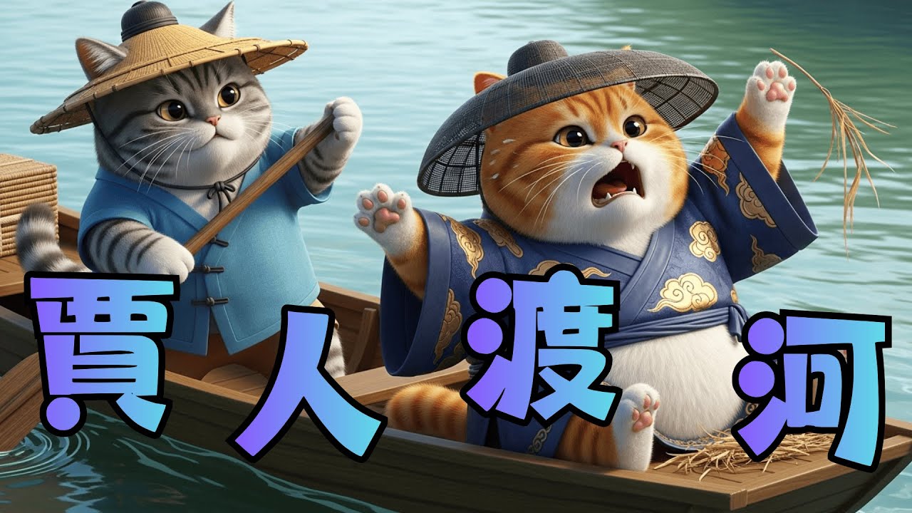 賈人渡河 媽媽讀郁離子