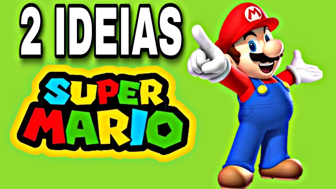 2 IDEIAS PARA FESTA SUPER MARIO BROS