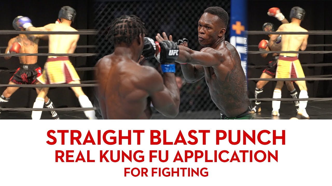 How To Use The Straight Blast Punch (Israel Adesanya) 詠春/截拳道功夫直衝拳