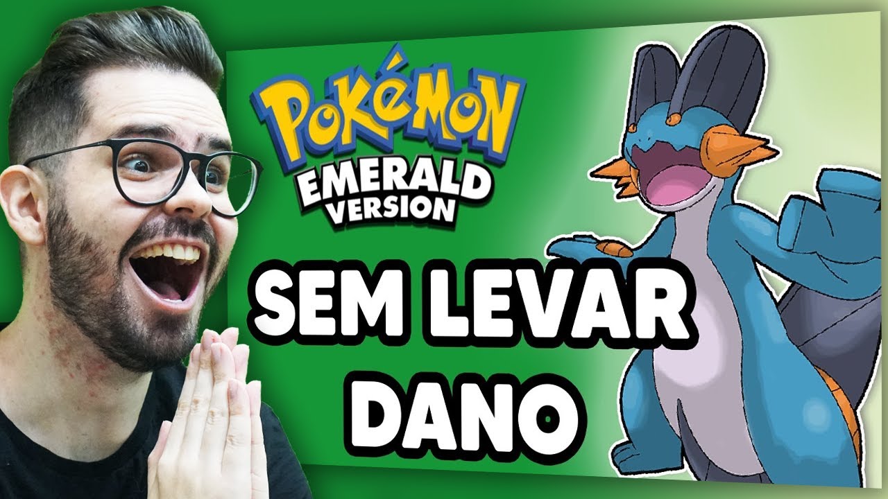 ZERANDO POKÉMON EMERALD SEM TOMAR DANO! (REACT feat. @ChequerChequerTV)
