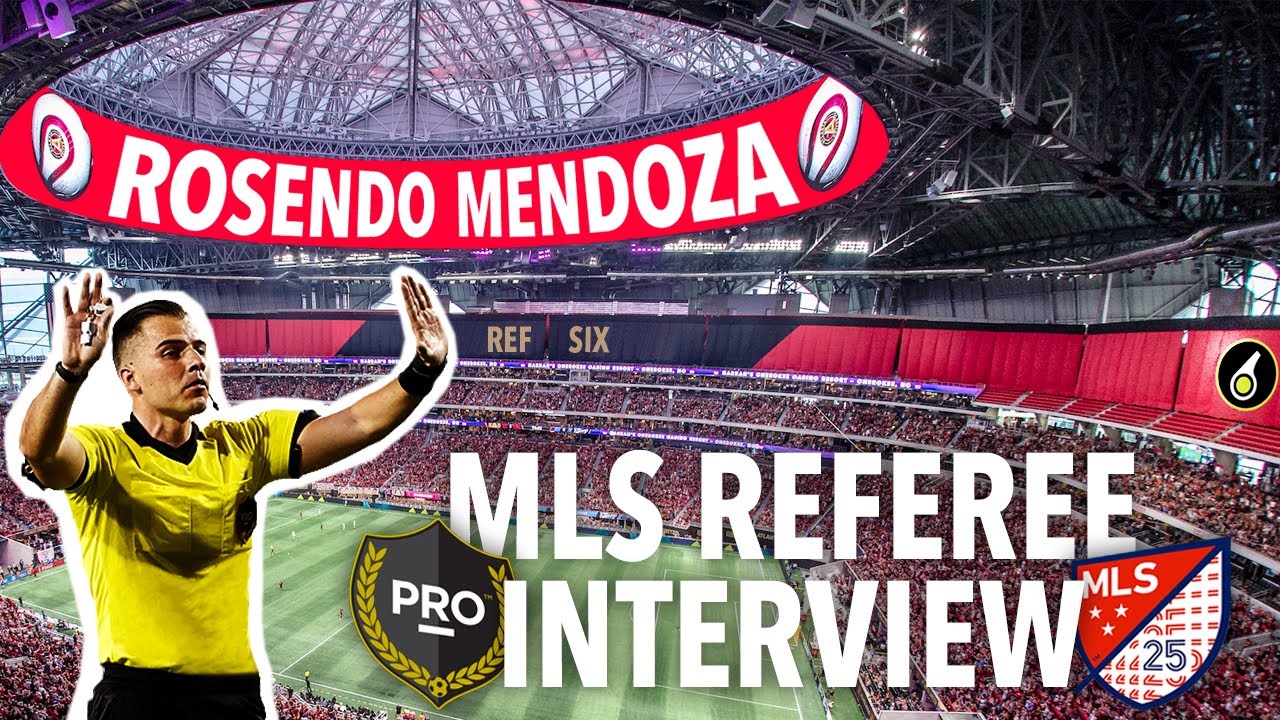 Interview with PRO and MLS Referee Rosendo Mendoza