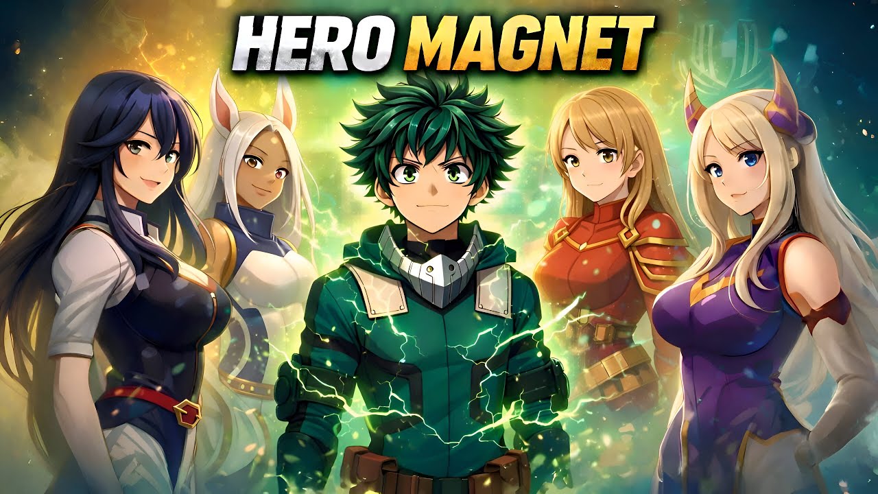 what if deku built a harem with female heroes at age of 16