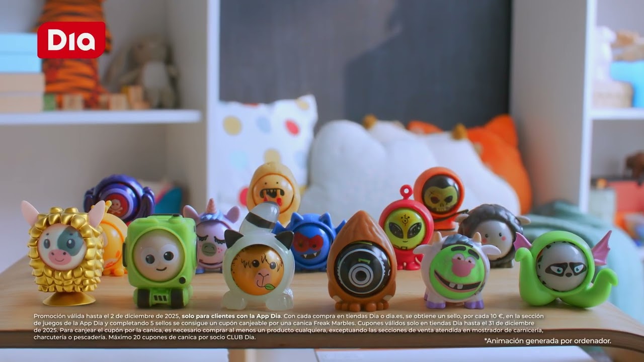 Vuelven las Freak Marbles de Dia | Dia España