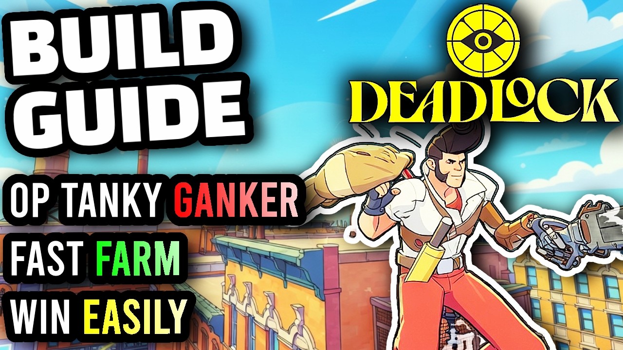 Shiv OP MELEE Fast Farm Stealth Ganker Tank Build Guide - Deadlock