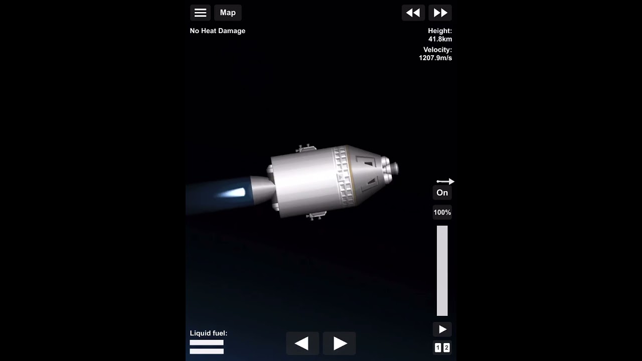 First Launch of Saturn 1b mission sa-201 in SFs