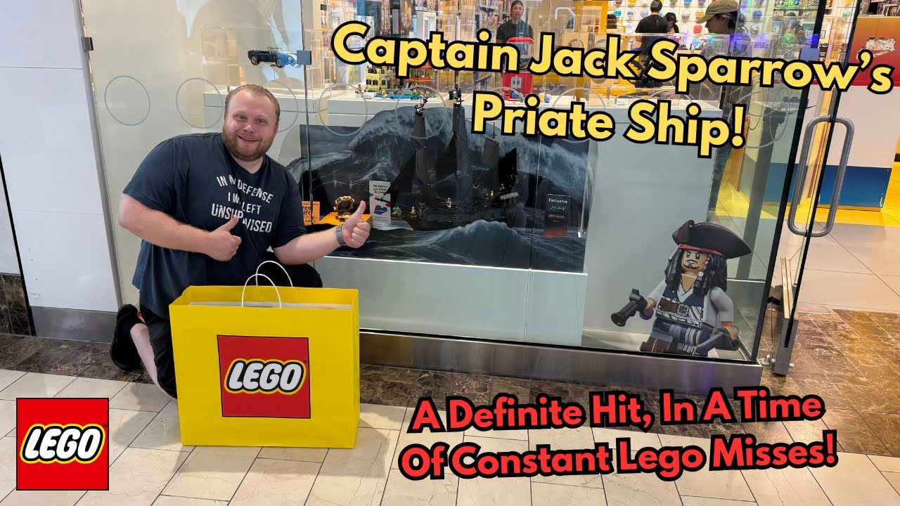 Lego Пираты Карибского моря: Пиратский корабль капитана Джека Воробья! (он же &laquo;Чёрная жемчужина&raquo;!)