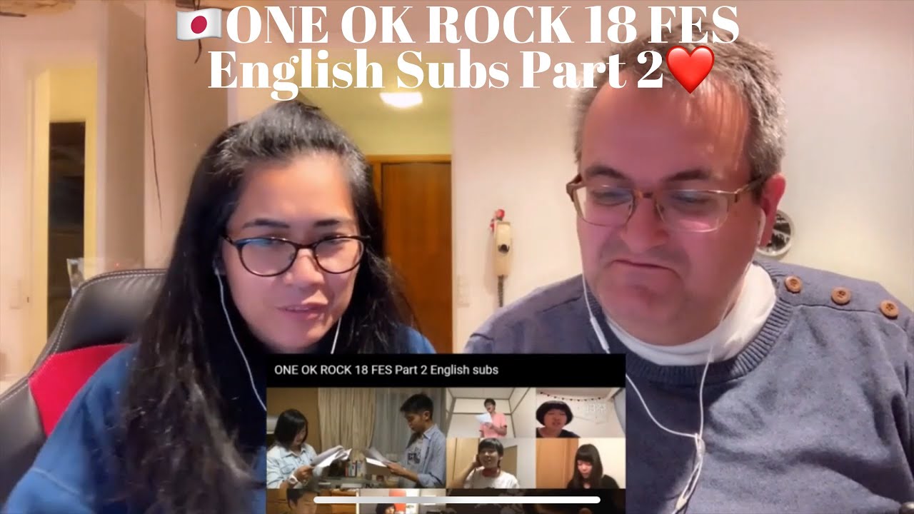🇩🇰NielsensTv REACTS TO 🇯🇵ONE OK ROCK 18 FES English Subs Part 2❤️