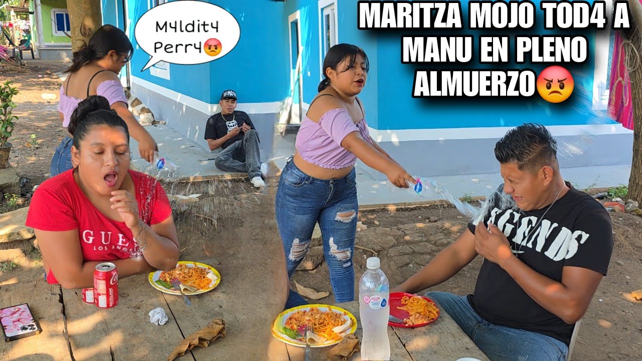 MARITZA Moj0 A MANU Y A YOVA En Pleno Almuerzo😱MANU M4TARA A MARITZA Por Moj4rla Toda😡
