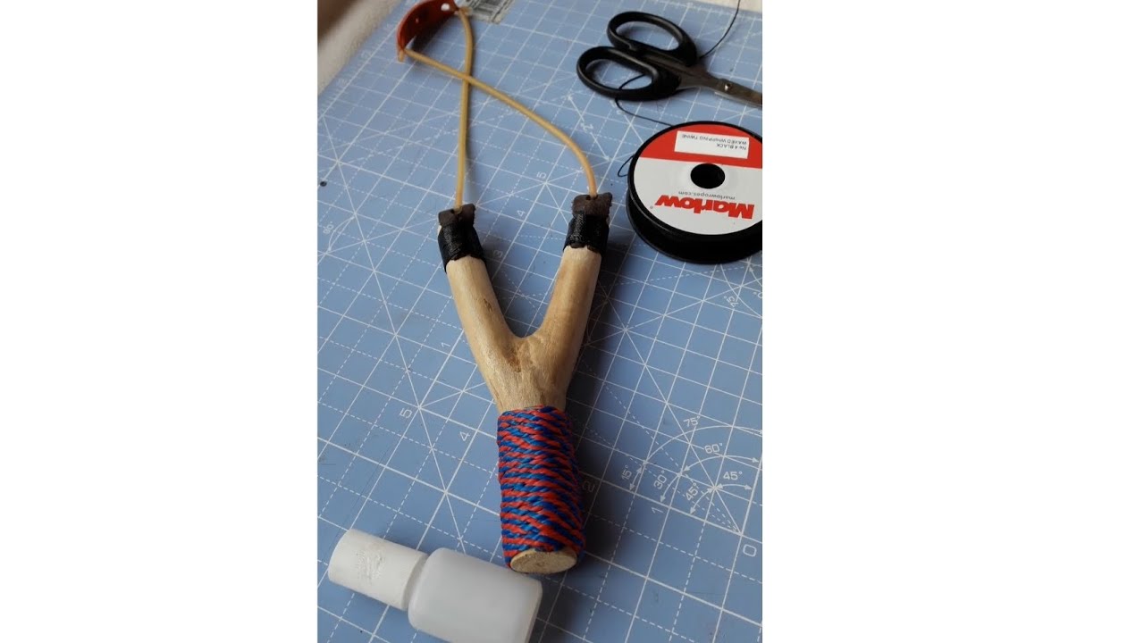 whipping and attaching slingshot tabs