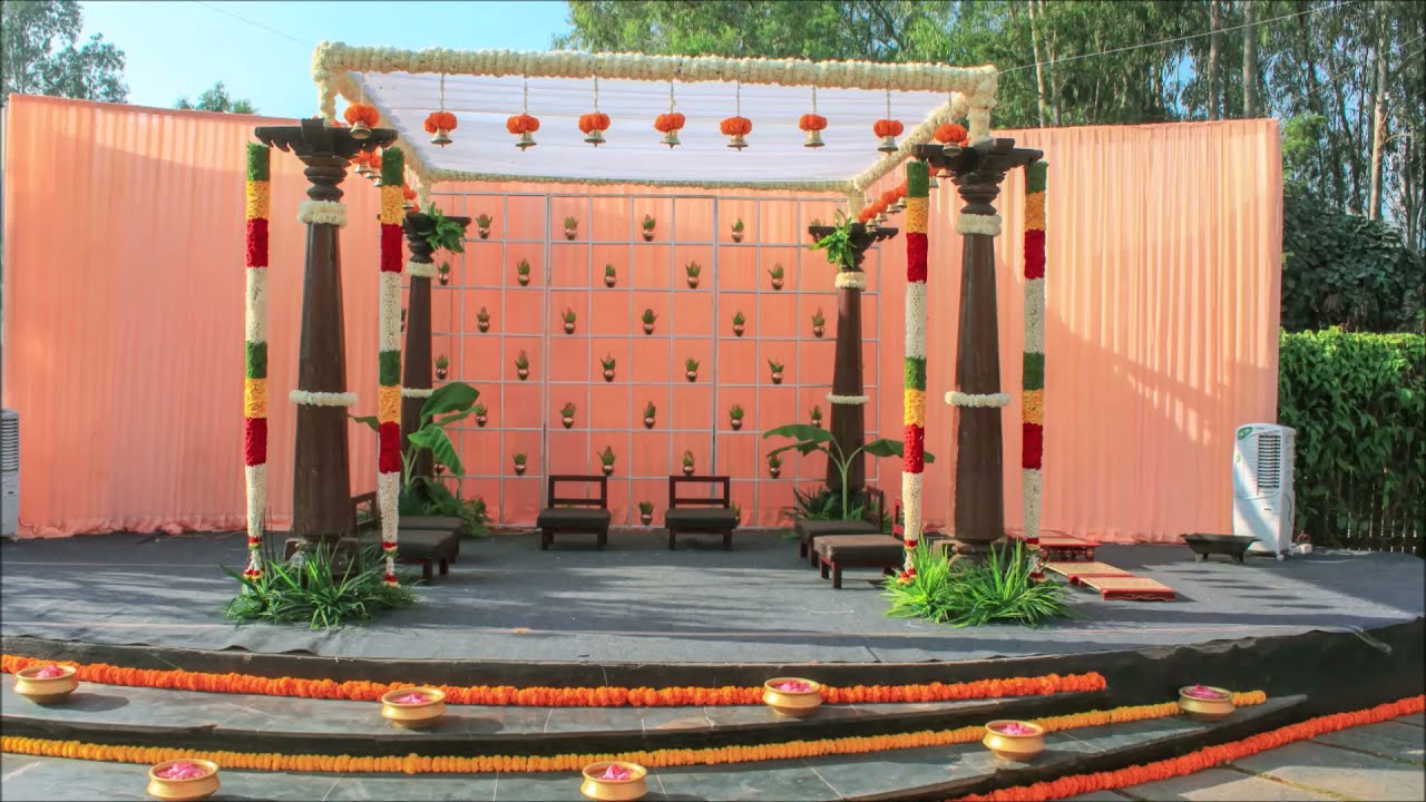 Traditional South India Wedding Decorations