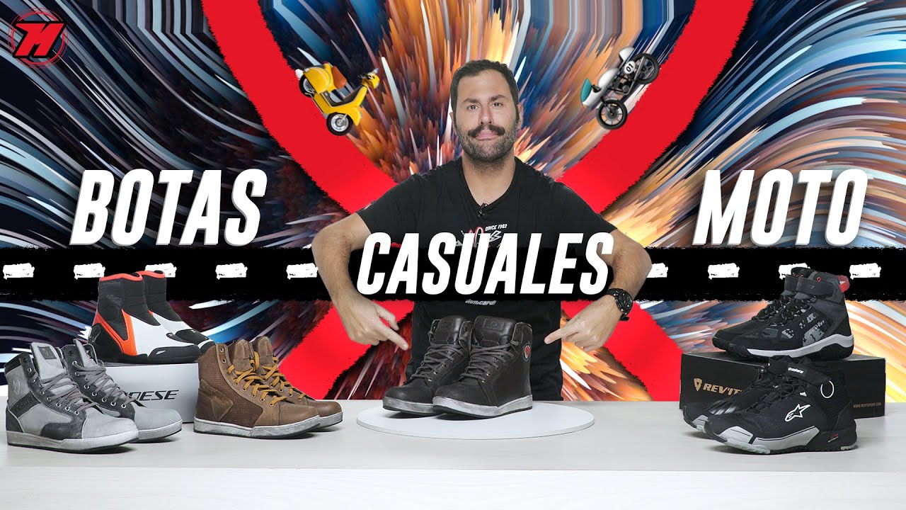TOP mejores BOTAS de MOTO CASUALES 🏍️🏢
