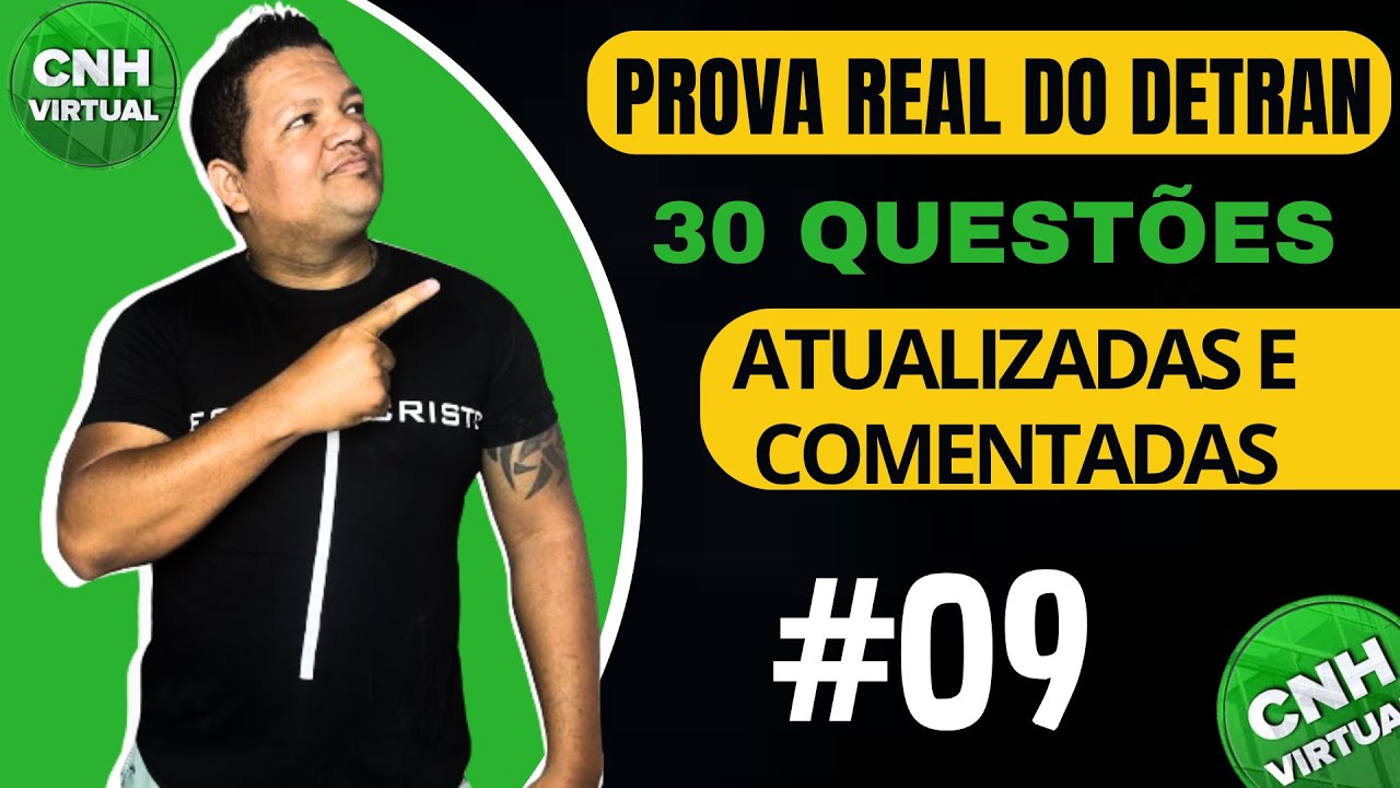 PROVA REAL DO DETRAN 2026, SIMULADO DETRAN 2026, EXAMETEÓRICO DETRAN 2026 COMENTADO E ATUALIZADO.