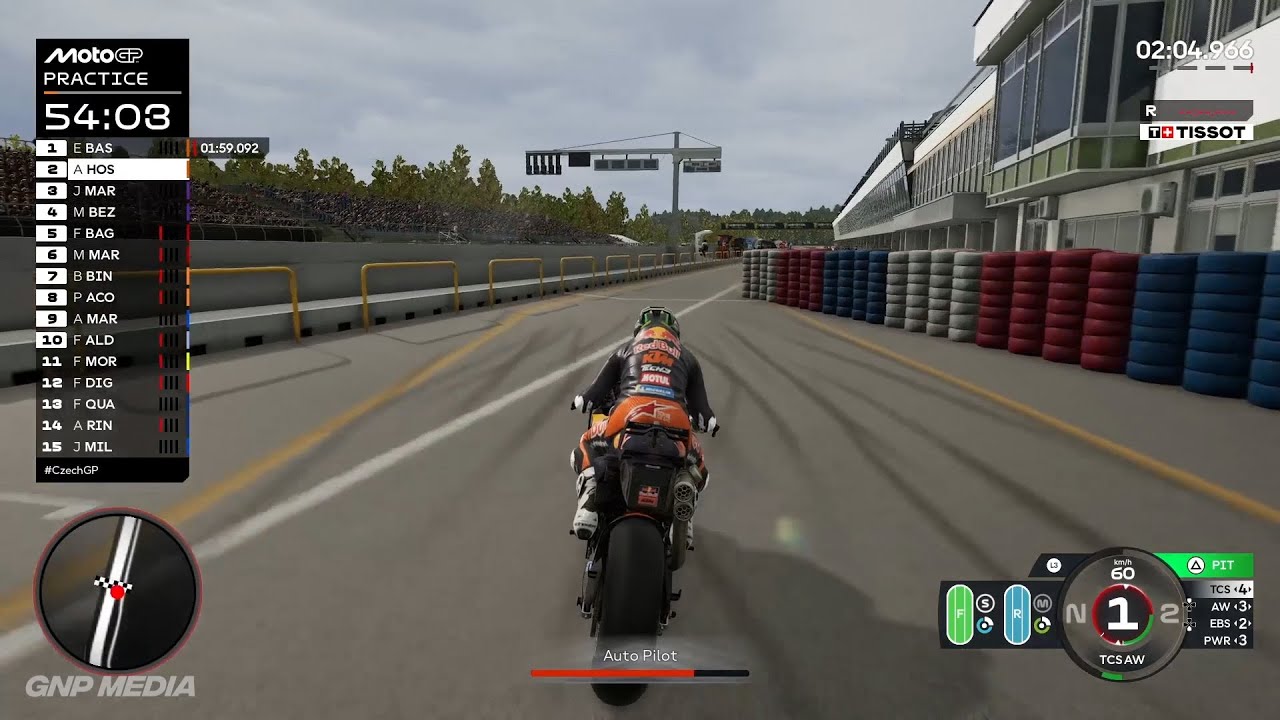 MotoGP 25 - Career Mode - Full Session - Brno Circuit - Gameplay