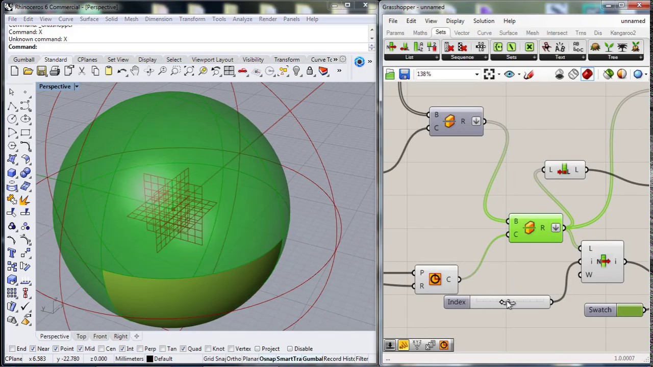 Grasshopper Tutorial - Split Brep 1