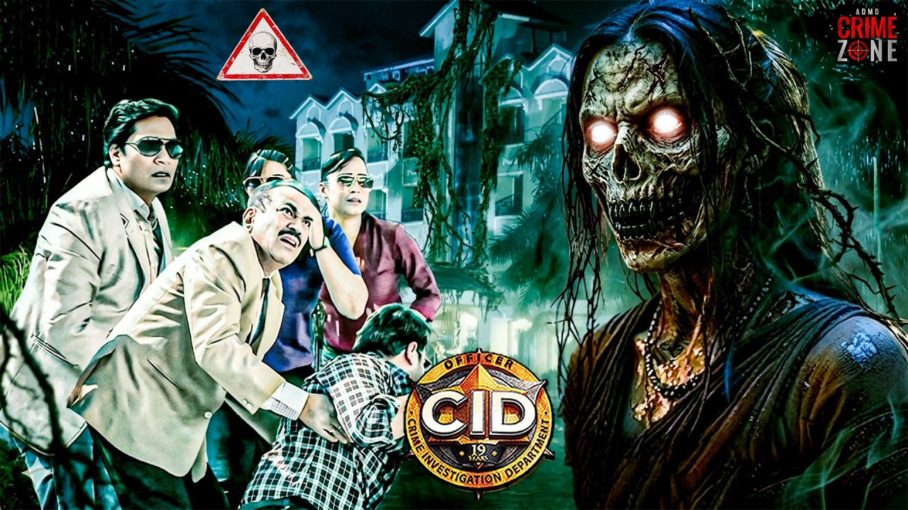 रात के अँधेरे मे अचानक चुड़ैल को देख कर CID को लगने लगा डर | CID | Ghost | Horror Episode #horror