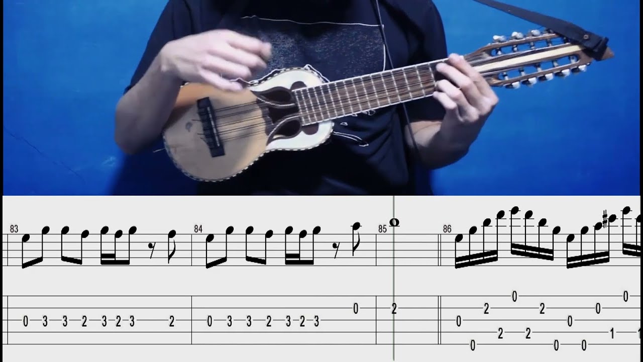El Mercado De Testaccio - Inti illimani - Charango - Melodia Principal - Tablatura/Partitura
