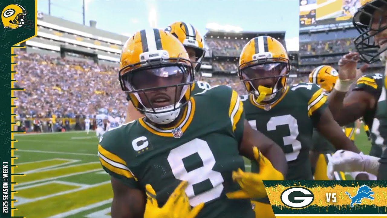 Josh Jacobs Sets FRANCHISE RECORD | Packers vs. Lions