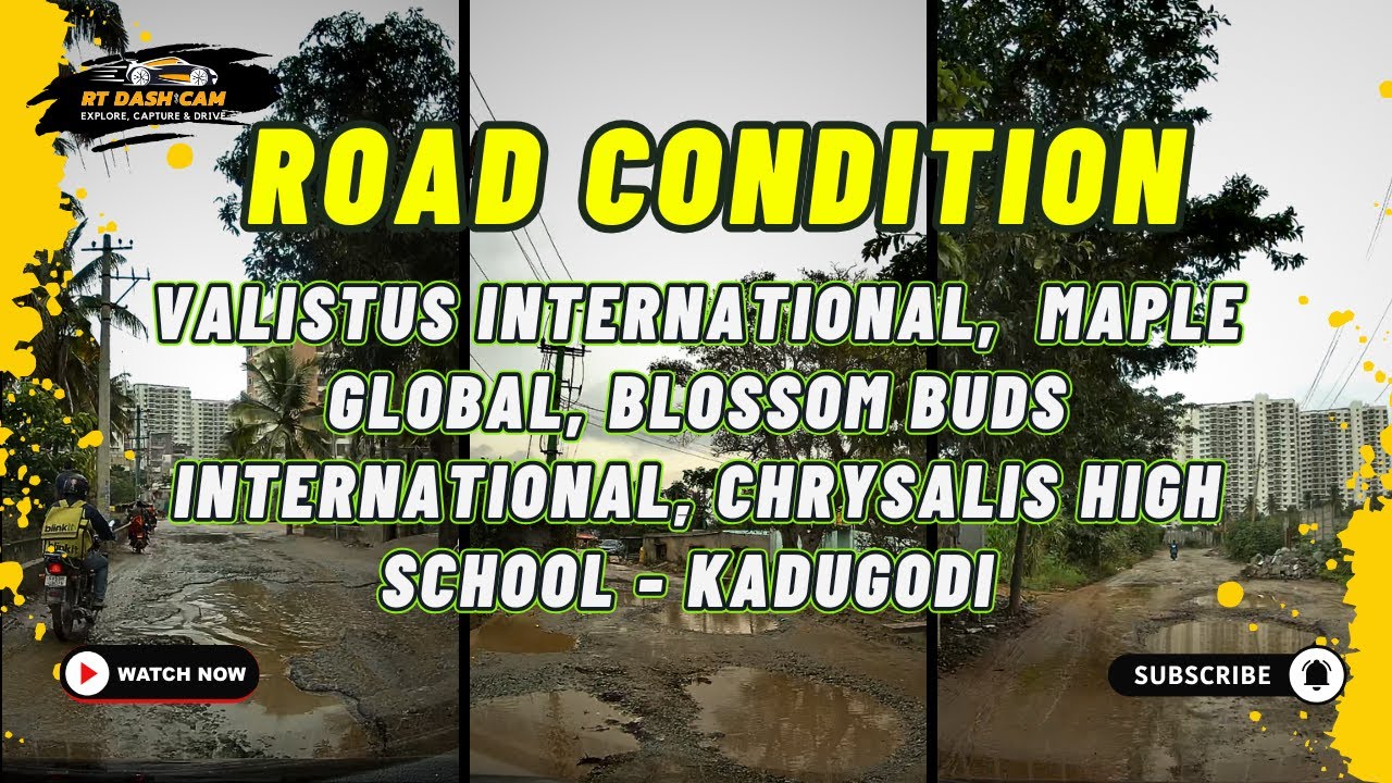 Shocking Road Condition | Kadugodi to Chrysalis High Road Is a Complete Disaster ! Daily Struggle