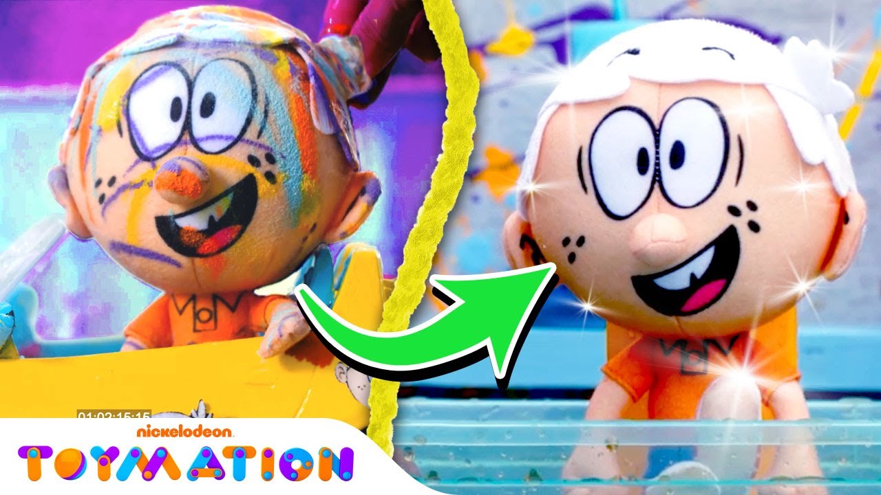 Loud House Puppets Get SATISFYING Car Wash! | Toymation