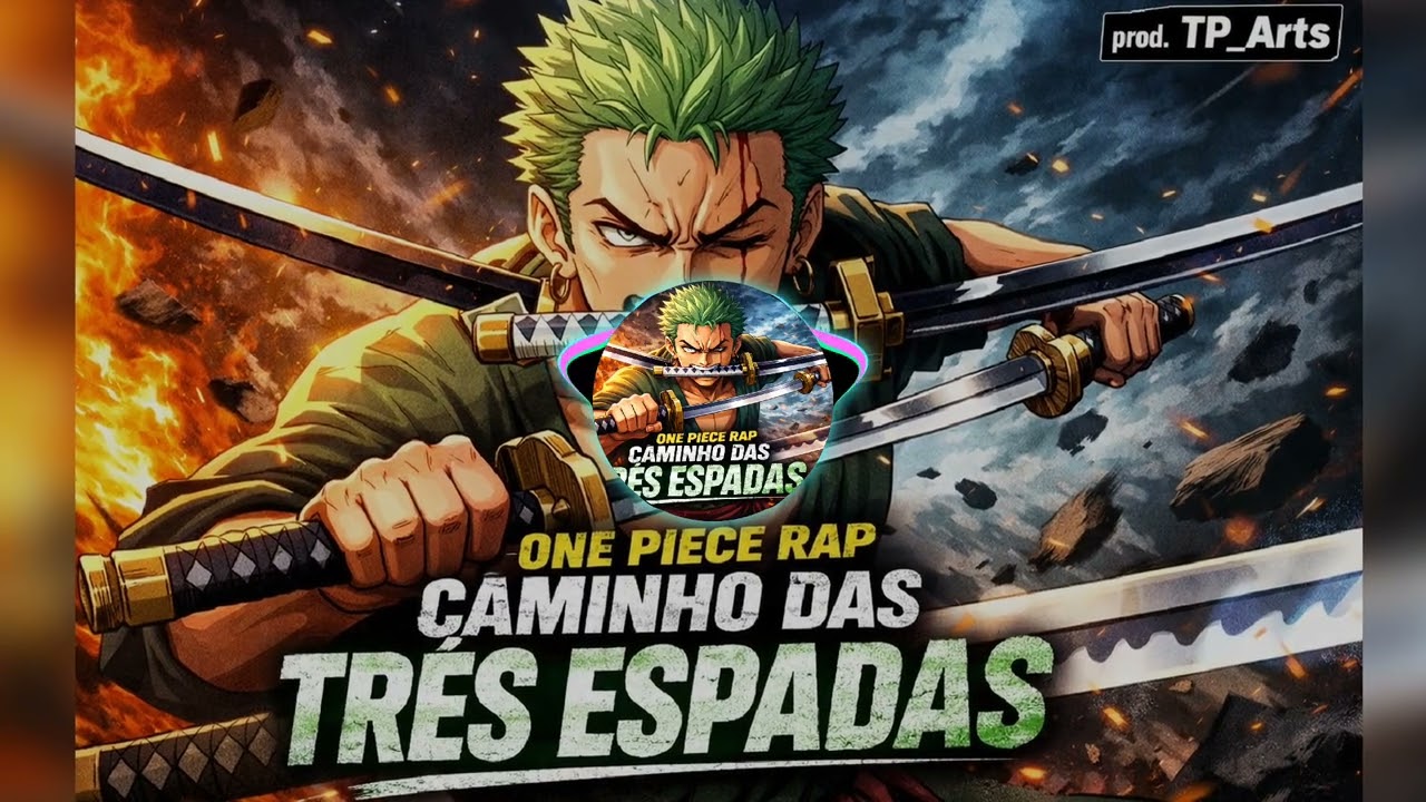 Roronoa Zoro - Caminho das Três Espadas | Rap Trap (One Piece)