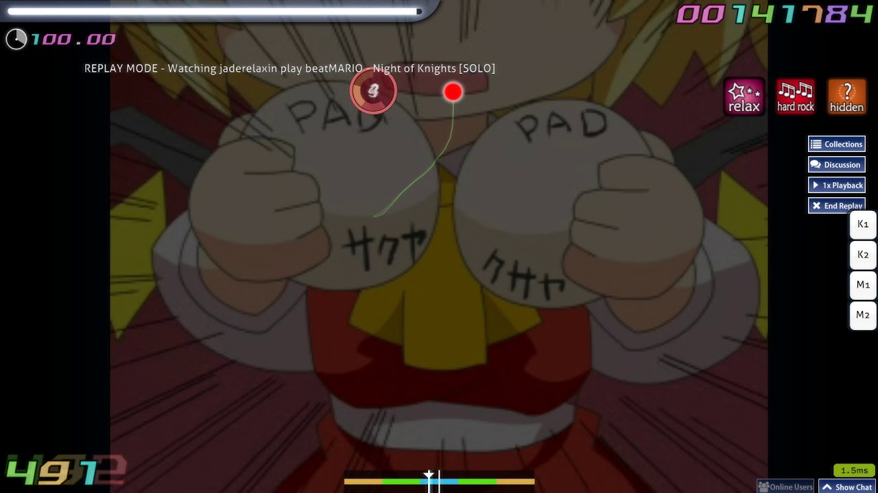 beatmario - night of knights [solo] hrhd ss (akatsuki rx) [rip thelewa]