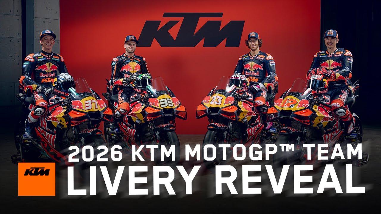 Red Bull KTM MotoGP™ Team Livery Reveal 2026 | KTM