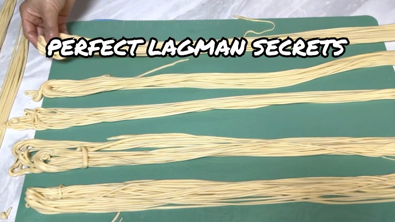 The Secret to Perfect Lagman Noodles (Homemade Dough Recipe)