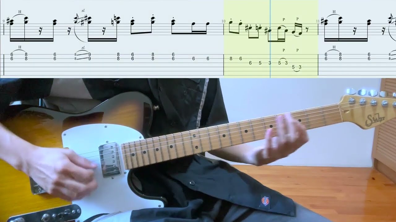 ZUTOMAYO - MIRROR TUNE (Guitar cover with tab)